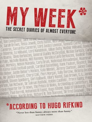cover image of My Week*